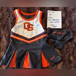 Nike OSU Oregon State Cheer Set 2T